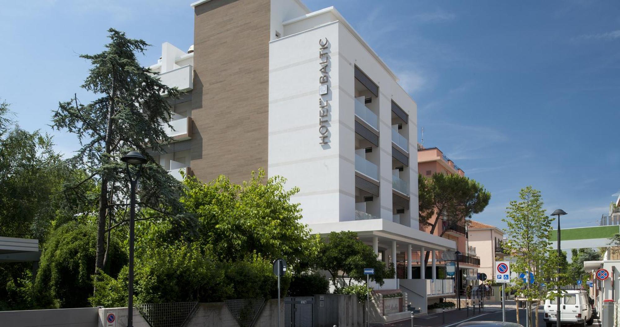 Hotel Baltic Rimini Exterior foto